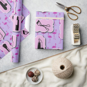 Papier Cadeau Le Motif du logo cosmétique