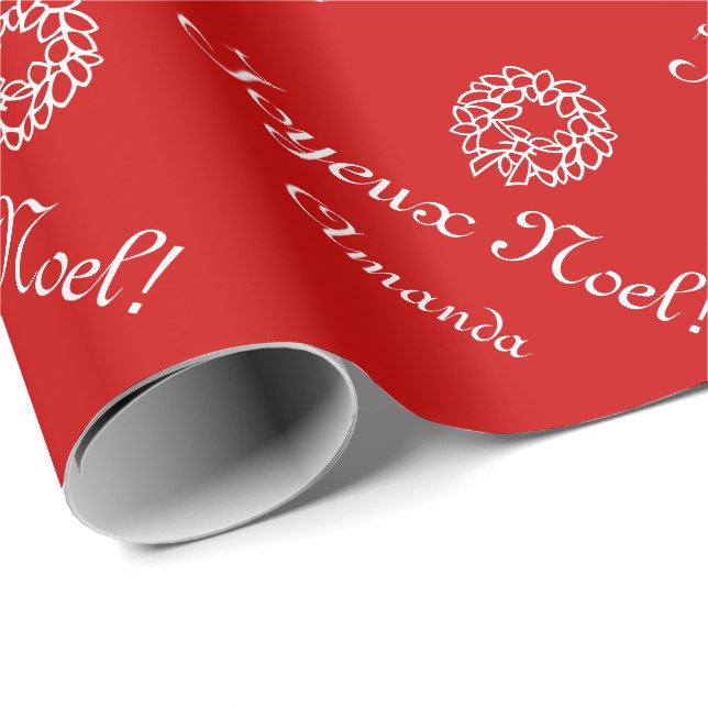 Papier Cadeau Le papier d'emballage | de Noël de Joyeux Noel (Coin rond)