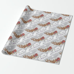 Papier Cadeau Le Père Noël