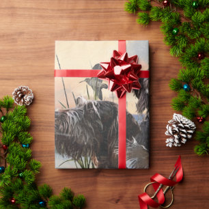 Papier Cadeau Le pointeur À poils durs allemand