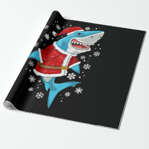 Papier Cadeau Le poison de Shark Christma