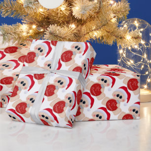 Papier Cadeau le premier papier d'emballage de Noël pour bébé ga