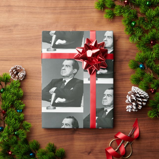 Papier Cadeau Le président Richard M. Nixon (Cadeau de vacances)