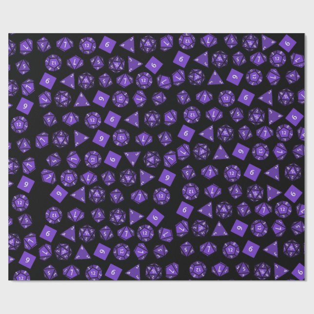 Papier Cadeau Le RPG découpent l'imaginaire de Gamer de papier (Plat)