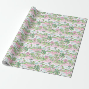 Papier Cadeau Le Soleil Tropical Échauffe L'Âme