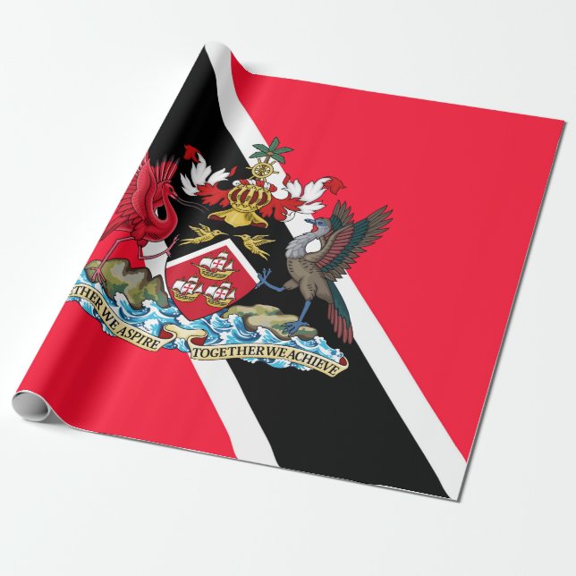 Papier Cadeau Le Trinidad-et-Tobago (Déroulé)