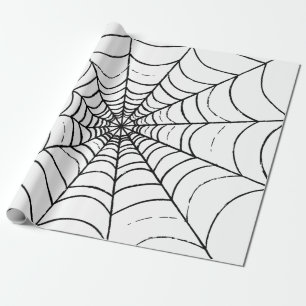 Papier Cadeau Le Web d'un simple araignée