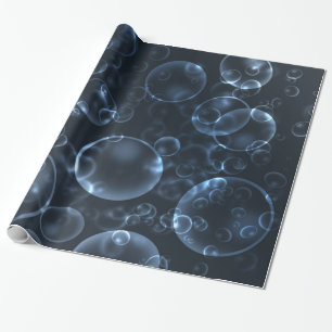 Papier Cadeau Lentilles bleues, boukeh