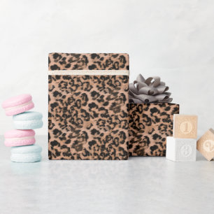 Papier Cadeau Leopard - imprimé tacheté animal