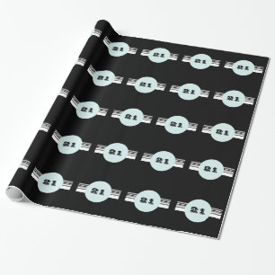 Papier Cadeau les 21èmes masculins n'importe quel âge