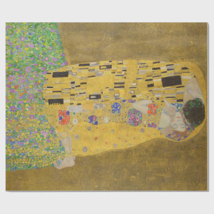 Papier Cadeau Les amoureux embrasser Embrace par Gustav Klimt
