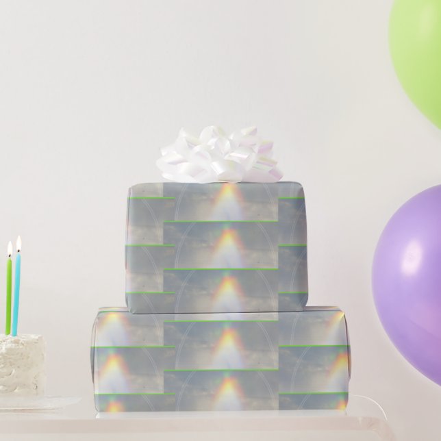 Papier Cadeau Les anges qui surveillent le papier d'enveloppemen (Cadeaux de fête)