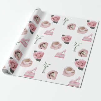 Papier Cadeau Les choses Les filles adorent le papier enveloppan