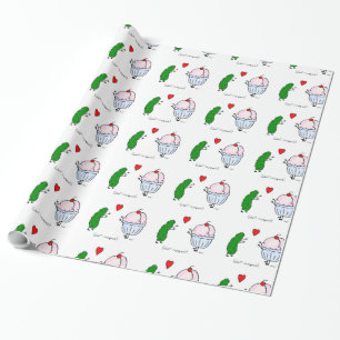 Papier Cadeau Les conserves au vinaigre aiment le papier