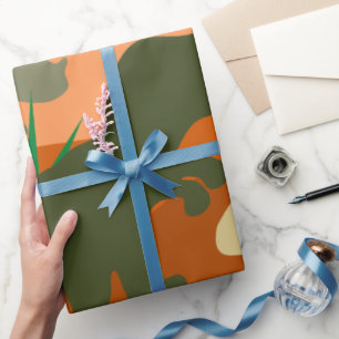 Papier Cadeau Les dinosaures dans la nature