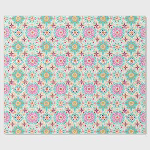 Papier Cadeau Les Fleurs Apportent De La Couleur À Votre Monde