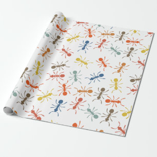 Papier Cadeau Les fourmis