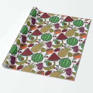 Papier Cadeau Les Fruits sautés   Fruit surface pattern 25