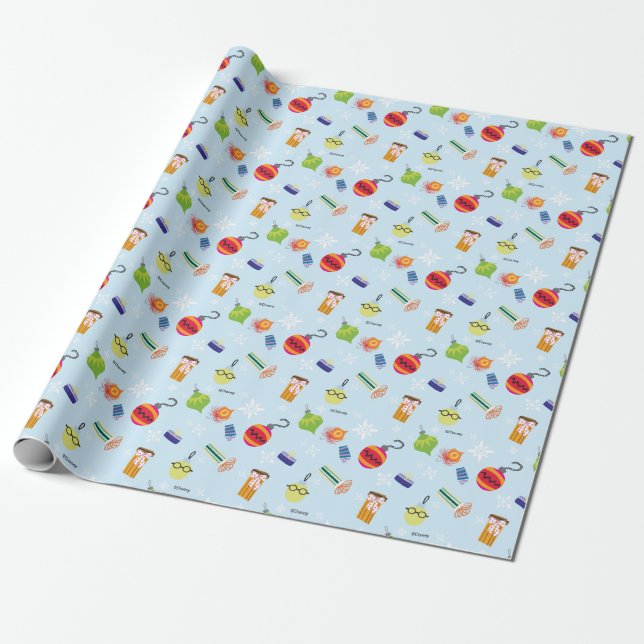 Papier Cadeau Les Muppets| Motif de Noël (Déroulé)