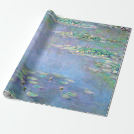 Papier Cadeau Les Nympheas Water Lilies Claude Monet Fine Art