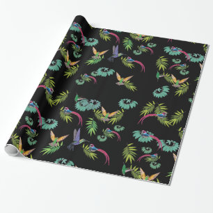 Papier Cadeau Les Oiseaux paradisiaques