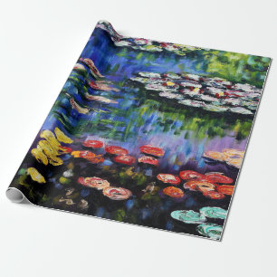 Papier Cadeau Les puits de Claude Monet 1916