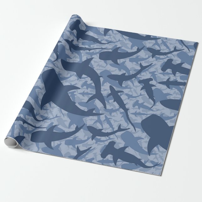 Papier Cadeau Les requins d'Aisling (Déroulé)