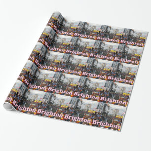 Papier Cadeau Les ruelles Brighton