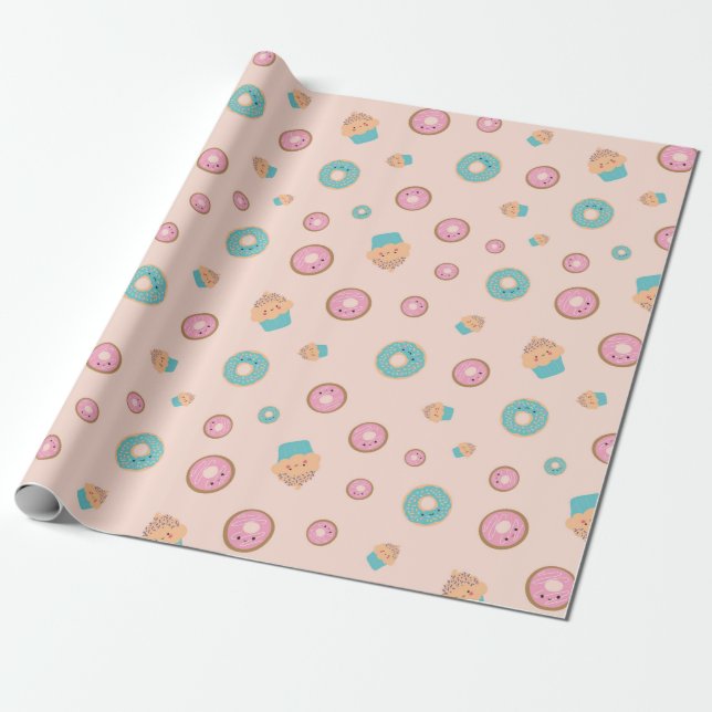 Papier Cadeau Les sucreries sont les sucreries (Déroulé)