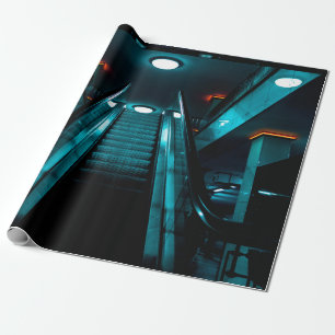 PAPIER CADEAU LES YEUX DE WORM VOIENT LA PHOTOGRAPHIE DU BÂTIMEN