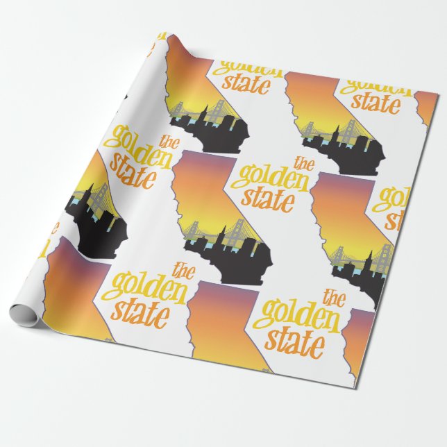 Papier Cadeau L'État d'Or (Déroulé)