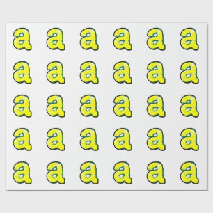 Papier Cadeau Lettre "a" THCA $THCBand