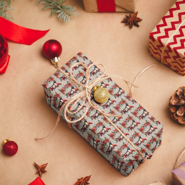 Papier Cadeau LETTRE Festive D'Elfe De Noël (Créateur téléchargé)