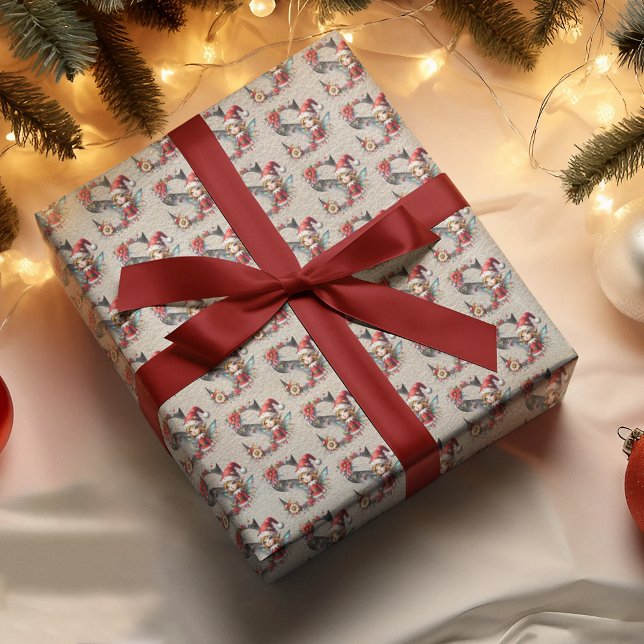 Papier Cadeau LETTRE FÊTE DES JEUX DE Noël S (Créateur téléchargé)