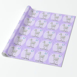 Papier Cadeau Lettre L