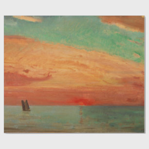 Papier Cadeau Lever de soleil sur la mer de l'Est (Art asiatique