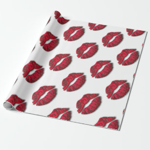 Papier Cadeau Lèvres de Lushious