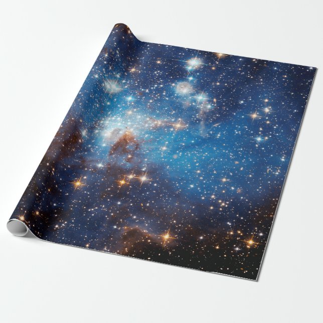 Papier Cadeau LH 95 Star Forming Region - Hubble Space Photo (Déroulé)