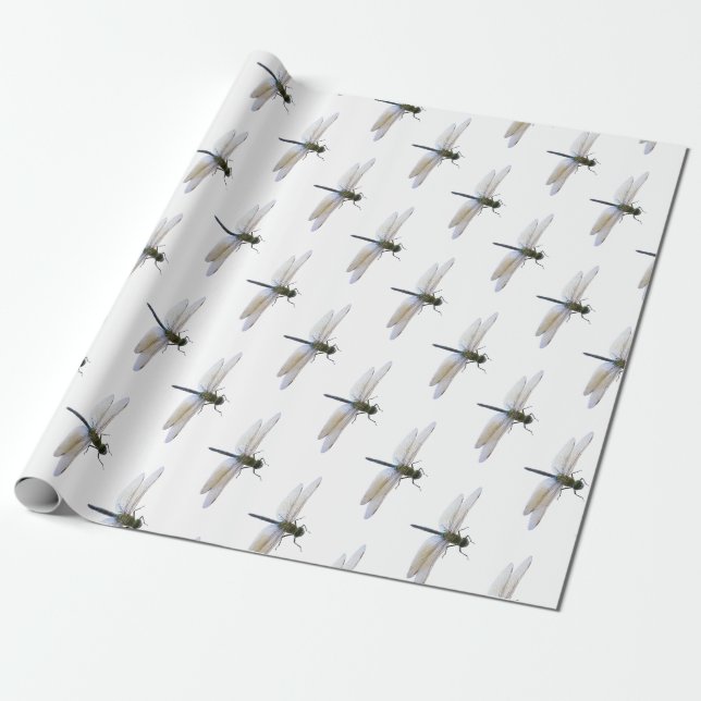Papier Cadeau libellule (Déroulé)