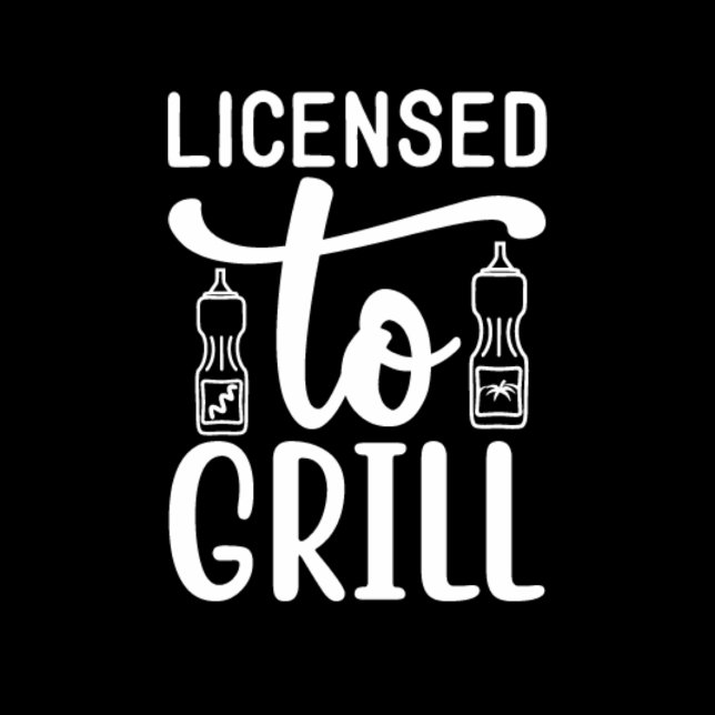 Papier Cadeau Licence De Grill BBQ (Créateur téléchargé)
