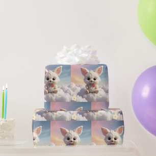 Papier Cadeau "Lièvre céleste"