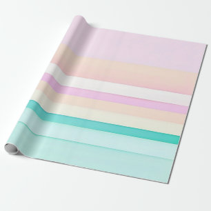 Papier Cadeau Lignes Ethérées : Perfection Pastel