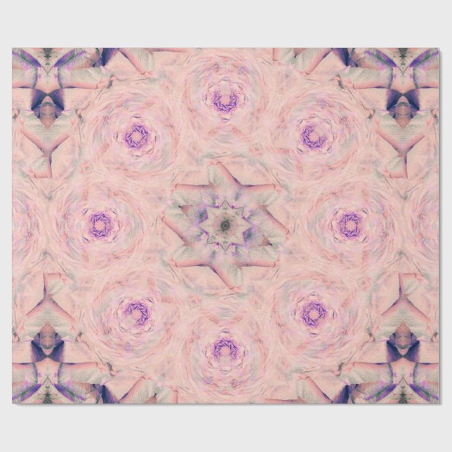 Papier Cadeau Lilac Rose Brooch (Plat)