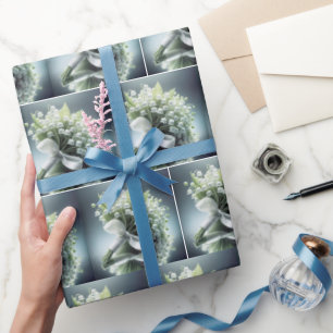 Papier Cadeau Lily du Bouquet Mariage de la Vallée