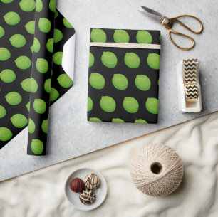 Papier Cadeau Lime