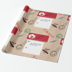 Papier Cadeau Livraison de Noël !