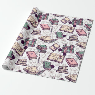 Papier Cadeau Livres
