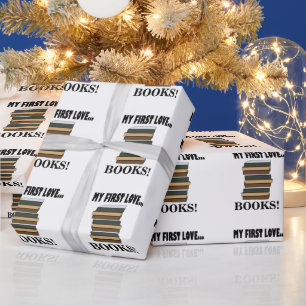 Papier Cadeau Livres My First Love Books