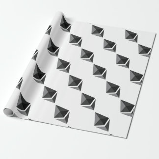 Papier Cadeau Logo de l'Ethereum uniquement