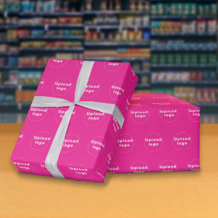 Papier Cadeau Logo d'entreprise Motif en toute transparence Papi